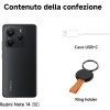 XIAOMI Smartphone Redmi Note 14 5G, 6+128G, Sistema fotografico AI da 108MP, batteria da 5110mAh, display con tecnologia Eye-Care da 120Hz, funzionalità AI (caricabatterie non incluso), Viola - 6+128GB purple XIAOMI Smartphone Redmi Note 14 5G, 6+128G, Sistema fotografico AI da 108MP, batteria da 5110mAh, display con tecnologia Eye-Care da 120Hz, funzionalità AI (caricabatterie non incluso), Viola - 6+128GB purple