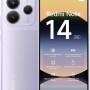 XIAOMI Smartphone Redmi Note 14 5G, 6+128G, Sistema fotografico AI da 108MP, batteria da 5110mAh, display con tecnologia Eye-Care da 120Hz, funzionalità AI (caricabatterie non incluso), Viola - 6+128GB purple