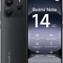 Smartphone Xiaomi Redmi Note 14 5G, 8+256GB, Sistema fotografico AI da 108MP, batteria da 5110mAh, display con tecnologia Eye-Care da 120Hz, funzionalità AI (caricabatterie non incluso), Nero - 8+256GB black