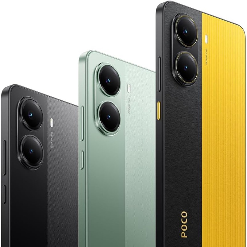 Xiaomi POCO X7 Pro (smartphone), 12+512GB, 50MP camera principale con OIS, batteria da 6.000mAh (typ) con ricarica HyperCharge da 90W, IP68, funzioni AI (caricabatterie non incluso), Giallo - 12+512GB Giallo Xiaomi POCO X7 Pro (smartphone), 12+512GB, 50MP camera principale con OIS, batteria da 6.000mAh (typ) con ricarica HyperCharge da 90W, IP68, funzioni AI (caricabatterie non incluso), Giallo - 12+512GB Giallo
