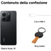 Smartphone Xiaomi Redmi Note 14, 6+128GB, Sistema fotografico con AI da 108MP, batteria da 5500mAh, display Eye-Care da 120Hz, funzionalità AI (caricabatterie non incluso), Blu - 6+128GB blue Smartphone Xiaomi Redmi Note 14, 6+128GB, Sistema fotografico con AI da 108MP, batteria da 5500mAh, display Eye-Care da 120Hz, funzionalità AI (caricabatterie non incluso), Blu - 6+128GB blue