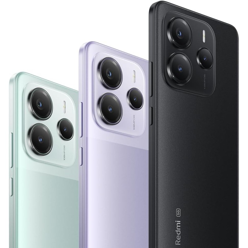 Smartphone Xiaomi Redmi Note 14 5G, 8+256GB, Sistema fotografico AI da 108MP, batteria da 5110mAh, display con tecnologia Eye-Care da 120Hz, funzionalità AI (caricabatterie non incluso), Verde - 8+256GB green Smartphone Xiaomi Redmi Note 14 5G, 8+256GB, Sistema fotografico AI da 108MP, batteria da 5110mAh, display con tecnologia Eye-Care da 120Hz, funzionalità AI (caricabatterie non incluso), Verde - 8+256GB green