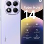 XIAOMI Smartphone Redmi Note 14 Pro, 8+256GB, fotocamera AI di livello professionale da 200MP, batteria da 5500mAh, fotocamera selfie da 32MP, funzionalità AI (caricabatterie non incluso), Viola - 8+256GB purple