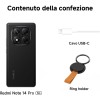 XIAOMI Smartphone Redmi Note 14 Pro 5G, 12+512GB, fotocamera AI da 200MP, IP68, ricarica turbo da 45W con batteria da 5110mAh, funzionalità AI (caricabatterie non incluso), Purple - 12+512GB purple XIAOMI Smartphone Redmi Note 14 Pro 5G, 12+512GB, fotocamera AI da 200MP, IP68, ricarica turbo da 45W con batteria da 5110mAh, funzionalità AI (caricabatterie non incluso), Purple - 12+512GB purple