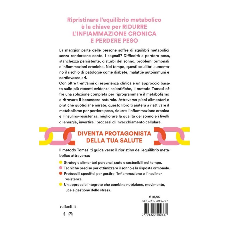 La rivoluzione del metabolismo. Il protocollo metabolico contro infiammazione e insulino-resistenza per prevenire le malattie, rallentare l’invecchiamento e perdere peso La rivoluzione del metabolismo. Il protocollo metabolico contro infiammazione e insulino-resistenza per prevenire le malattie, rallentare l’invecchiamento e perdere peso