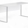 Stella Trading Amanda - Scrivania in bianco – Moderno tavolo da ufficio per computer per il vostro ufficio domestico, 170 x 77 x 73 cm (L x A x P) - Schreibtisch Bianco