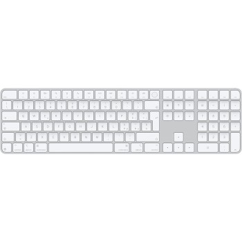 Apple Magic Keyboard con Touch ID e tastierino numerico per Mac con chip Apple - Italiano - Tasti bianchi ​​​​​​​ - Blanco
