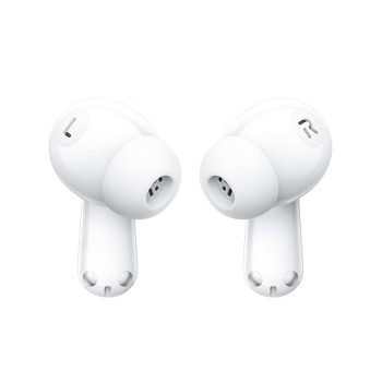 OPPO Enco Air4 Auricolari True Wireless,44h di Autonomia, Driver in Titanio, Bluetooth 5.4, Controlli Touch, Cancellazione del rumore AI, Android e iOS, IP55, [Versione Italiana], Silky White - Bianco