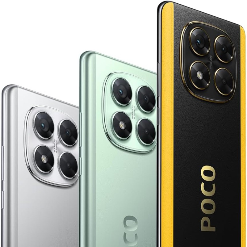 Xiaomi POCO X7 (smartphone), 12+512GB, 50MP camera principale con OIS, batteria da 5.110mAh, IP68 (caricabatterie non incluso), Silver - 12+512GB Argento Xiaomi POCO X7 (smartphone), 12+512GB, 50MP camera principale con OIS, batteria da 5.110mAh, IP68 (caricabatterie non incluso), Silver - 12+512GB Argento