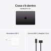 Apple 2024 MacBook Pro Portatile con chip M4, CPU 10 core e GPU 10 core: display Liquid Retina XDR 14,2", 24GB di memoria unificata, 1TB di archiviazione SSD; color Nero siderale - 24GB Memoria unificata Nero Apple 2024 MacBook Pro Portatile con chip M4, CPU 10 core e GPU 10 core: display Liquid Retina XDR 14,2", 24GB di memoria unificata, 1TB di archiviazione SSD; color Nero siderale - 24GB Memoria unificata Nero