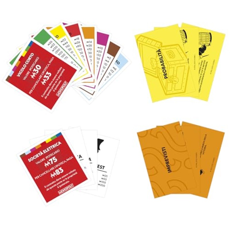 Hasbro Gaming, Monopoly, Gioco da Tavolo, Ideale per Famiglia e Amici, per Bambini e Bambine da 8 Anni in Su, Include Vaschetta Contenitore e Pedine Più Grandi, per 2-6 Giocatori, in Italiano