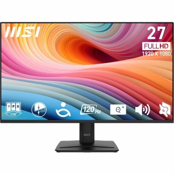 MSI PRO MP275 E2 Monitor 27" FHD - Pannello IPS 1920 x 1080, 120 Hz, schermo a protezione degli occhi, altoparlanti integrati, regolabile in inclinazione - Connessioni HDMI 2.0, DP (1.2a), D-Sub (VGA) - 27" Nero MSI PRO MP275 E2 Monitor 27" FHD - Pannello IPS 1920 x 1080, 120 Hz, schermo a protezione degli occhi, altoparlanti integrati, regolabile in inclinazione - Connessioni HDMI 2.0, DP (1.2a), D-Sub (VGA) - 27" Nero