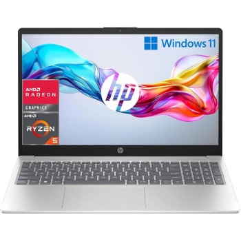 HP Laptop 15-fc0010sl, AMD Ryzen 5-7520U, RAM 8GB LPDDR5, SSD 512GB, AMD Radeon, Display 15.6” FHD SVA 250 Nits, Antiriflesso, Wi-Fi, 720p TNR Privacy Cam, Windows 11, Argento, Non convertibile - Argento HP Laptop 15-fc0010sl, AMD Ryzen 5-7520U, RAM 8GB LPDDR5, SSD 512GB, AMD Radeon, Display 15.6” FHD SVA 250 Nits, Antiriflesso, Wi-Fi, 720p TNR Privacy Cam, Windows 11, Argento, Non convertibile - Argento