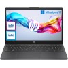 HP Laptop 15-fd0010sl, Intel N100, RAM 8GB DDR4, SSD 128GB UFS, Intel UHD, Display 15.6” HD SVA 250 Nits, Antiriflesso, Ultraslim, 720p TNR Privacy Cam, Windows 11 S, Grigio lavagna - Chalkboard Gray