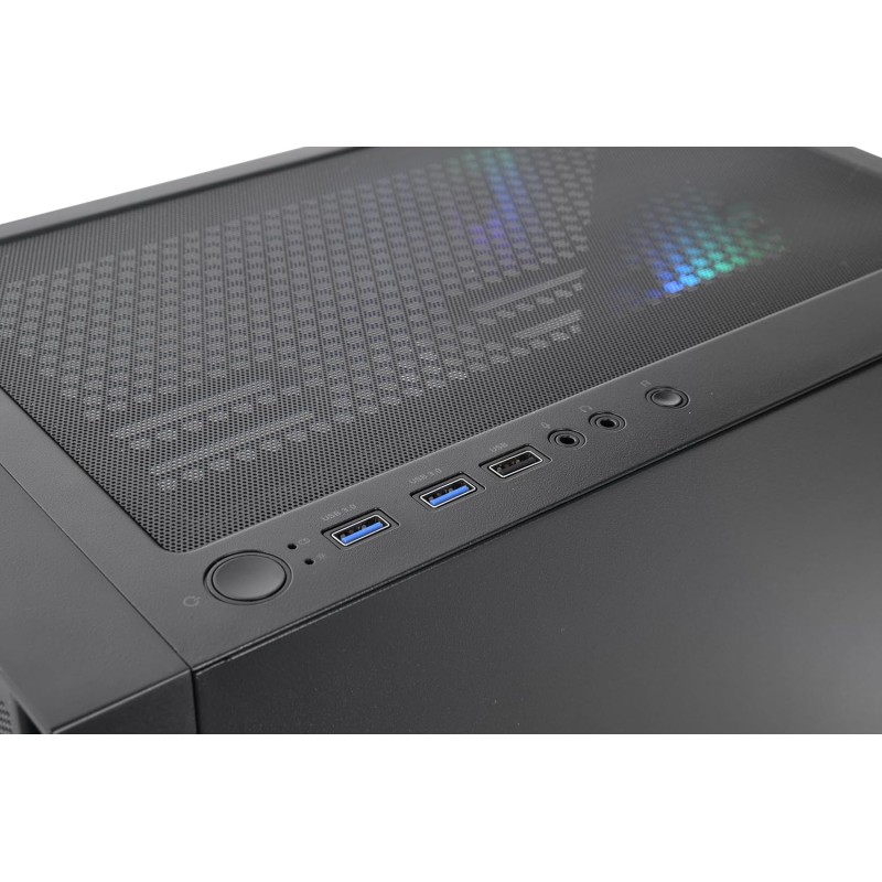 Thermaltake Versa H16 TG ARGB | Micro Tower | Nero - Nero Thermaltake Versa H16 TG ARGB | Micro Tower | Nero - Nero