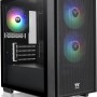 Thermaltake Versa H16 TG ARGB | Micro Tower | Nero - Nero