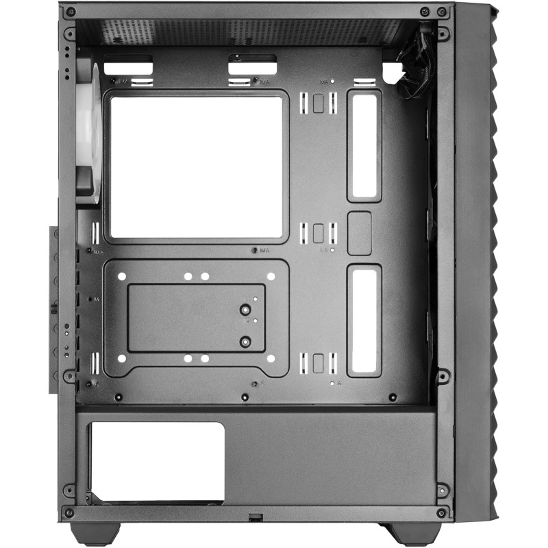 MARSGAMING MC-VOLT, Case Gaming ATX, Ventola ARGB 120mm, Griglia Frontale ARGB, Finestra Laterale in Vetro Temperato, Gestione del Cablaggio, Semitower PC con Supporto Raffreddamento a Liquido, Nero MARSGAMING MC-VOLT, Case Gaming ATX, Ventola ARGB 120mm, Griglia Frontale ARGB, Finestra Laterale in Vetro Temperato, Gestione del Cablaggio, Semitower PC con Supporto Raffreddamento a Liquido, Nero