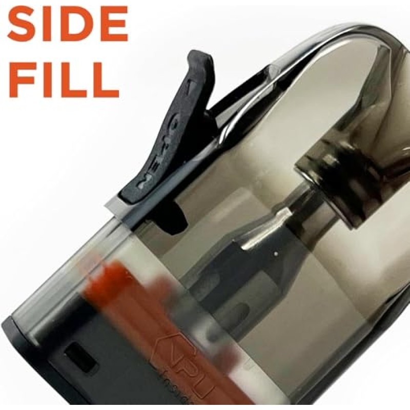GEEKVAPE Q Pod 3ml (Side Fill) 0.6ohm Cartridge for GeekVape Sonder Q 2 / Digi Max / Wenax Q Pro Aegis Hero Q - Resistenza MTL e RDL per GEEKVAPE - 0.6Ω, 18-25W GEEKVAPE Q Pod 3ml (Side Fill) 0.6ohm Cartridge for GeekVape Sonder Q 2 / Digi Max / Wenax Q Pro Aegis Hero Q - Resistenza MTL e RDL per GEEKVAPE - 0.6Ω, 18-25W