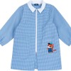 Chicco, Grembiule Bambino e Bambina, Grembiule Scuola Elementare - 24 mesi Azzurro