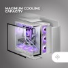 MARSGAMING MC-NOVA2, Case Gaming Custom XXL E-ATX, Doppio Vetro Temperato Continuo Senza Telaio, Supporto Raffreddamento a Liquido, Alluminio Aerospaziale 2mm, Torre PC a Doppia Camera, USB-C, Bianco MARSGAMING MC-NOVA2, Case Gaming Custom XXL E-ATX, Doppio Vetro Temperato Continuo Senza Telaio, Supporto Raffreddamento a Liquido, Alluminio Aerospaziale 2mm, Torre PC a Doppia Camera, USB-C, Bianco