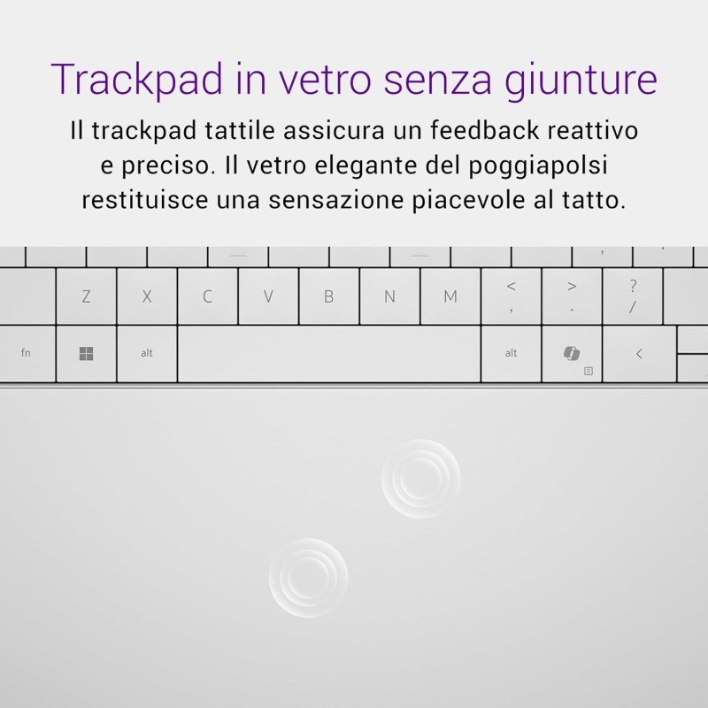 Dell XPS 16 (9640) Laptop Copilot+ 16,3'' FHD+ 120 Hz, Intel Core Ultra 7 155H, 16 GB RAM, 1 TB SSD, Nvidia GeForce RTX 4050, Windows 11 Pro, Tastiera retroilluminata QWERTY - Platino