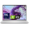 Dell XPS 16 (9640) Laptop Copilot+ 16,3'' FHD+ 120 Hz, Intel Core Ultra 7 155H, 16 GB RAM, 1 TB SSD, Nvidia GeForce RTX 4050, Windows 11 Pro, Tastiera retroilluminata QWERTY - Platino