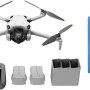DJI Mini 4 Pro Fly More Combo con DJI RC 2 (Radiocomando con Schermo),Con pacchetto Care Refresh 1 anno