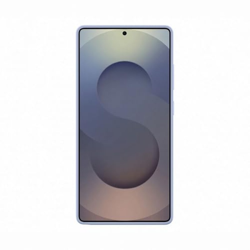 Samsung Silicone Case cover colorata in silicone per Galaxy S25 Ultra, Light Blue - Azzurro