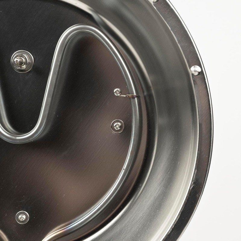 G3 Ferrari G10199 Forno Pizza "Pummarola", Fino a 420 °C, 1200W, 2 Pietre Refrattarie, Pareti fredde, Palette INOX, Ricettario incluso, Visore temperatura, Chiusura ammortizzata, Nero opaco