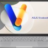 ASUS Vivobook S 14 M5406KA#B0DPG333XZ, Notebook in alluminio, Copilot+ PC, Monitor da 14" WUXGA OLED Glossy, 60Hz, AMD Ryzen AI 7 350, RAM 16GB, 512GB SSD, Windows 11 Home, Argento - RAM 16GB / 512GB SSD