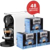 Bialetti Gioia PLUS, Macchina Caffè Espresso per Capsule in Alluminio, Incluse 48 Capsule, Funziona Esclusivamente con Capsule, Bianco - Bianco