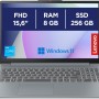 Lenovo IdeaPad Slim 3 Notebook 15,6” FHD (1920x1080), Intel Core i3-N305, RAM 8GB, 256GB SSD, Grafica Integrata, WiFi 6, Windows 11 Home - Arctic Grey - 8GB | 256GB