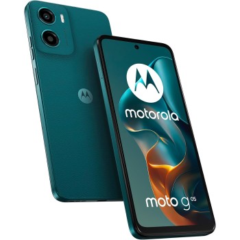 Motorola moto g05 (4/128GB, Fotocamera 50MP + sensore antisfarfallio, Display 6.67" HD+ 90Hz, batteria 5200mAh, MediaTek Helio G81, Android 15), Forest Green - 128 Forest Green Motorola moto g05 (4/128GB, Fotocamera 50MP + sensore antisfarfallio, Display 6.67" HD+ 90Hz, batteria 5200mAh, MediaTek Helio G81, Android 15), Forest Green - 128 Forest Green