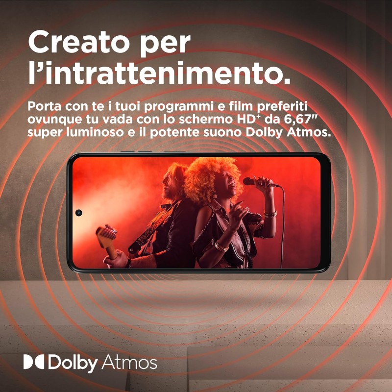 Motorola moto g05 (4/128GB, Fotocamera 50MP + sensore antisfarfallio, Display 6.67" HD+ 90Hz, batteria 5200mAh, MediaTek Helio G81, Android 15), Forest Green - 128 Forest Green Motorola moto g05 (4/128GB, Fotocamera 50MP + sensore antisfarfallio, Display 6.67" HD+ 90Hz, batteria 5200mAh, MediaTek Helio G81, Android 15), Forest Green - 128 Forest Green