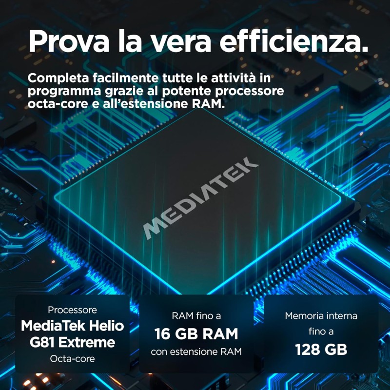 Motorola moto g05 (4/128GB, Fotocamera 50MP + sensore antisfarfallio, Display 6.67" HD+ 90Hz, batteria 5200mAh, MediaTek Helio G81, Android 15), Forest Green - 128 Forest Green Motorola moto g05 (4/128GB, Fotocamera 50MP + sensore antisfarfallio, Display 6.67" HD+ 90Hz, batteria 5200mAh, MediaTek Helio G81, Android 15), Forest Green - 128 Forest Green