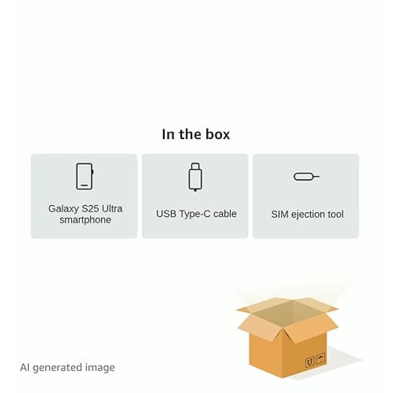 Samsung Galaxy S25 Ultra Smartphone AI, 3 anni di Garanzia del produttore, Display 6.9'' QHD+ Dynamic AMOLED 2X, Fotocamera 200MP, RAM 12GB, 256GB, 5.000 mAh, Titanium Black [Versione italiana] - 256GB Titanium Black