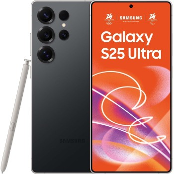 Samsung Galaxy S25 Ultra Smartphone AI, 3 anni di Garanzia del produttore, Display 6.9'' QHD+ Dynamic AMOLED 2X, Fotocamera 200MP, RAM 12GB, 256GB, 5.000 mAh, Titanium Black [Versione italiana] - 256GB Titanium Black