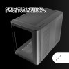 Mars Gaming MC-FUSIONM, Case Gaming Micro-ATX, Finestra Laterale e Frontale Curvo in Vetro Temperato, Minitower PC Doppia Camera, Supporto Raffreddamento a Liquido, Spazio Interno Ottimizzato, Nero Mars Gaming MC-FUSIONM, Case Gaming Micro-ATX, Finestra Laterale e Frontale Curvo in Vetro Temperato, Minitower PC Doppia Camera, Supporto Raffreddamento a Liquido, Spazio Interno Ottimizzato, Nero