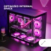 Mars Gaming MC-FUSION, Case Gaming ATX, Finestra Laterale e Frontale Curvo in Vetro Temperato Continuo, Semitower PC Doppia Camera, Supporto Raffreddamento a Liquido, Spazio Interno Ottimizzato, Nero Mars Gaming MC-FUSION, Case Gaming ATX, Finestra Laterale e Frontale Curvo in Vetro Temperato Continuo, Semitower PC Doppia Camera, Supporto Raffreddamento a Liquido, Spazio Interno Ottimizzato, Nero
