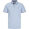 JACK & JONES Polo Plain Shirt Collar Polo - XXL Blu Chambray. JACK & JONES Polo Plain Shirt Collar Polo - XXL Blu Chambray.