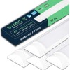 V-TAC 4x Plafoniere LED Lineari da Soffitto 120 CM - 40W - Chip Samsung - 4 Pezzi - Lampada Rettangolare 4800 Lumen IP20 per Parete, Garage, Negozio - Tubo LED Plafoniera - Luce 6400K Bianca Fredda