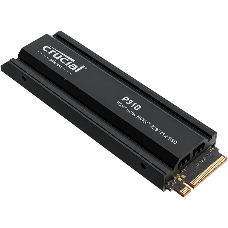 Crucial P310 PS5 SSD 2TB PCIe Gen4 NVMe M.2 con Dissipatore, fino a 7.100 MB/s, Compatibile con PlayStation 5, PC Desktop, Hard Disk Interno - CT2000P310SSD5-01 - 2TB Crucial P310 PS5 SSD 2TB PCIe Gen4 NVMe M.2 con Dissipatore, fino a 7.100 MB/s, Compatibile con PlayStation 5, PC Desktop, Hard Disk Interno - CT2000P310SSD5-01 - 2TB