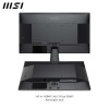 MSI PRO MP225V Monitor da Ufficio 21,5” Full HD – Pannello VA 1920 x 1080, 100 Hz, Schermo a Basso Affaticamento Visivo, Inclinabile – HDMI, D-Sub (VGA) - 22" Nero MSI PRO MP225V Monitor da Ufficio 21,5” Full HD – Pannello VA 1920 x 1080, 100 Hz, Schermo a Basso Affaticamento Visivo, Inclinabile – HDMI, D-Sub (VGA) - 22" Nero