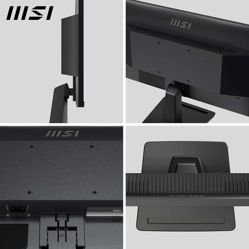 MSI PRO MP225V Monitor da Ufficio 21,5” Full HD – Pannello VA 1920 x 1080, 100 Hz, Schermo a Basso Affaticamento Visivo, Inclinabile – HDMI, D-Sub (VGA) - 22" Nero MSI PRO MP225V Monitor da Ufficio 21,5” Full HD – Pannello VA 1920 x 1080, 100 Hz, Schermo a Basso Affaticamento Visivo, Inclinabile – HDMI, D-Sub (VGA) - 22" Nero