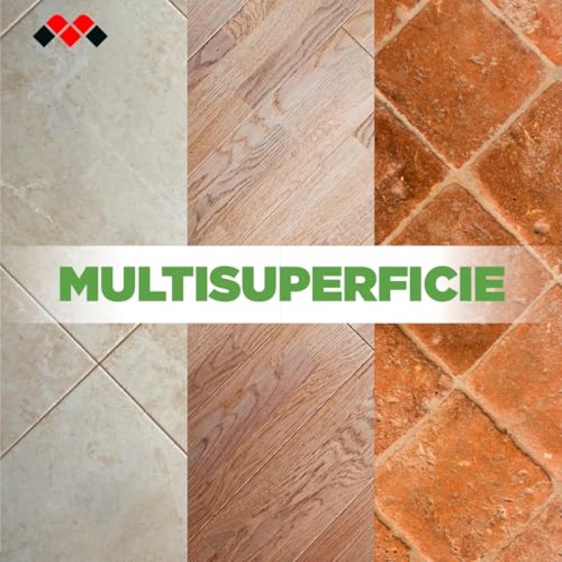 Meliconi Eco Clean Detergente Lavapavimenti per Scope Elettriche e Robot, Multisuperficie, 1L, Made in Italy