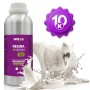 WINKLE Resina 3D 10K Bianco 1kg | Stampante 3D Resina | Resina lavabile in acqua | Stampanti DLP e LCD | Resistente agli urti | Alta precisione e basso odore | Finitura dettagliata - cristal blanco