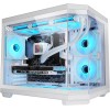 Mars Gaming MC-3TCOREM, Case Gaming Custom Micro-ATX, Tripla Finestra Vetro Temperato, Design Doppia Camera Laterale, Supporto Raffreddamento Liquido 360mm, Gestione Cavi, Mini Tower PC, USB-C, Bianco Mars Gaming MC-3TCOREM, Case Gaming Custom Micro-ATX, Tripla Finestra Vetro Temperato, Design Doppia Camera Laterale, Supporto Raffreddamento Liquido 360mm, Gestione Cavi, Mini Tower PC, USB-C, Bianco