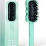 Spazzola Capelli Ricci, Ergonomico Spazzola Ricci Styling per Evitare Danni da Rottura, per Pettinare e Acconciare i Capelli Bagnati e Asciutti - Verde