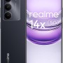 realme 14x 5G Smartphone 6+128GB, MediaTek Dimensity 6300, Fotocamera da 50MP, Display curvo da 120Hz, Batteria massiva da 5000mAh, Cellulari Android 15, Octa-core, Nero (senza adattatore) - 6+128GB Nero