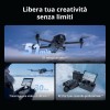 DJI Mavic 4 Pro Combo Creator 512 GB con DJI RC Pro 2, drone con tripla fotocamera dotato di fotocamera Hasselblad da 100 MP con CMOS 4/3, volo fino a 51 minuti, tre batterie, hub di ricarica e altro